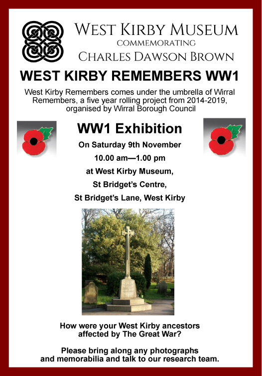 2013 Nov WW1 Exhibition poster[1574]