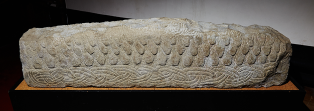 Viking HogBack Stone West Kirby Museum